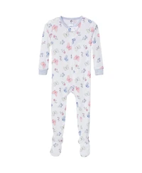 Gerber Baby Girls' Snug Fit Footed Pajamas, 2-Pack, Butterflies