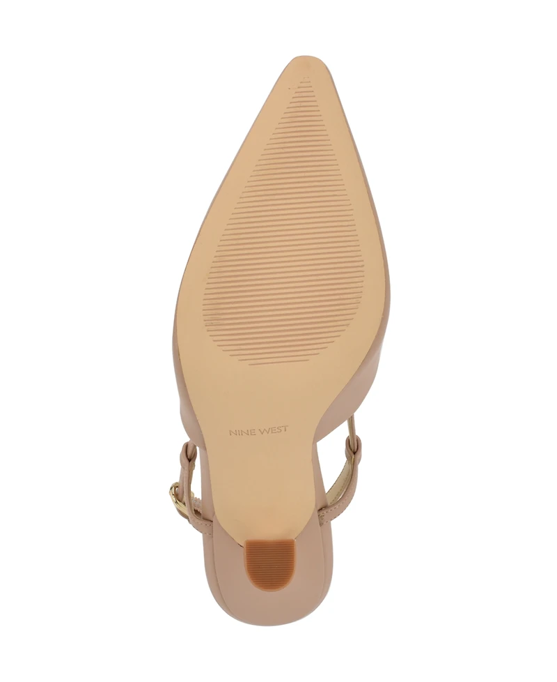 Nine West Women's Vassa Tapered Heel Slingback Pumps