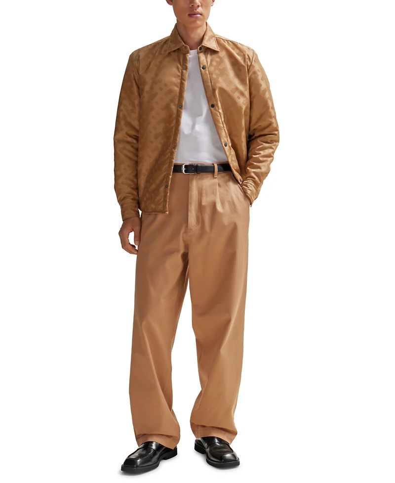 Boss by Hugo Boss Men's Relaxed-Fit Monogrammed Shirt