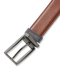Perry Ellis Portfolio Men's Bonded Leather Belt