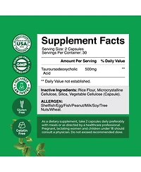 Tudca Capsules, Liver Support and Gallbladder Cleanse, Nature's Craft, 60ct