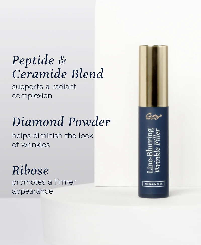 City Beauty Line-Blurring Wrinkle Filler, 0.25 Fl Oz/7.5 Ml