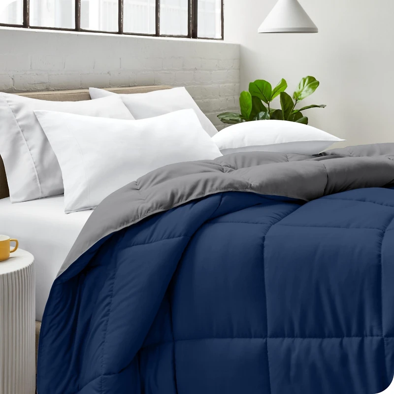 Bare Home Reversible Down Alternative Comforter Full