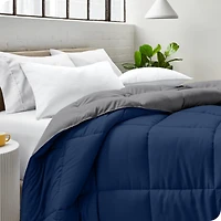 Bare Home Reversible Down Alternative Comforter Full