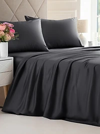 Rayon from Bamboo 4 Piece Deep Pocket Cooling Sheet Set