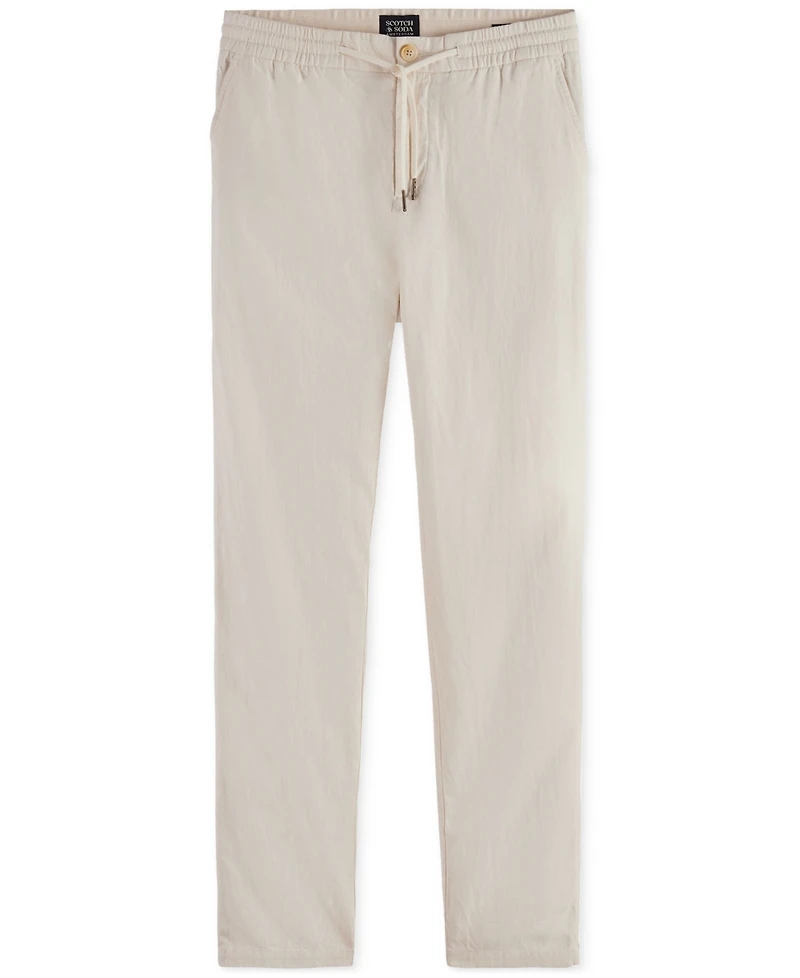 Scotch & Soda Men's Warren Drawstring Linen Pant