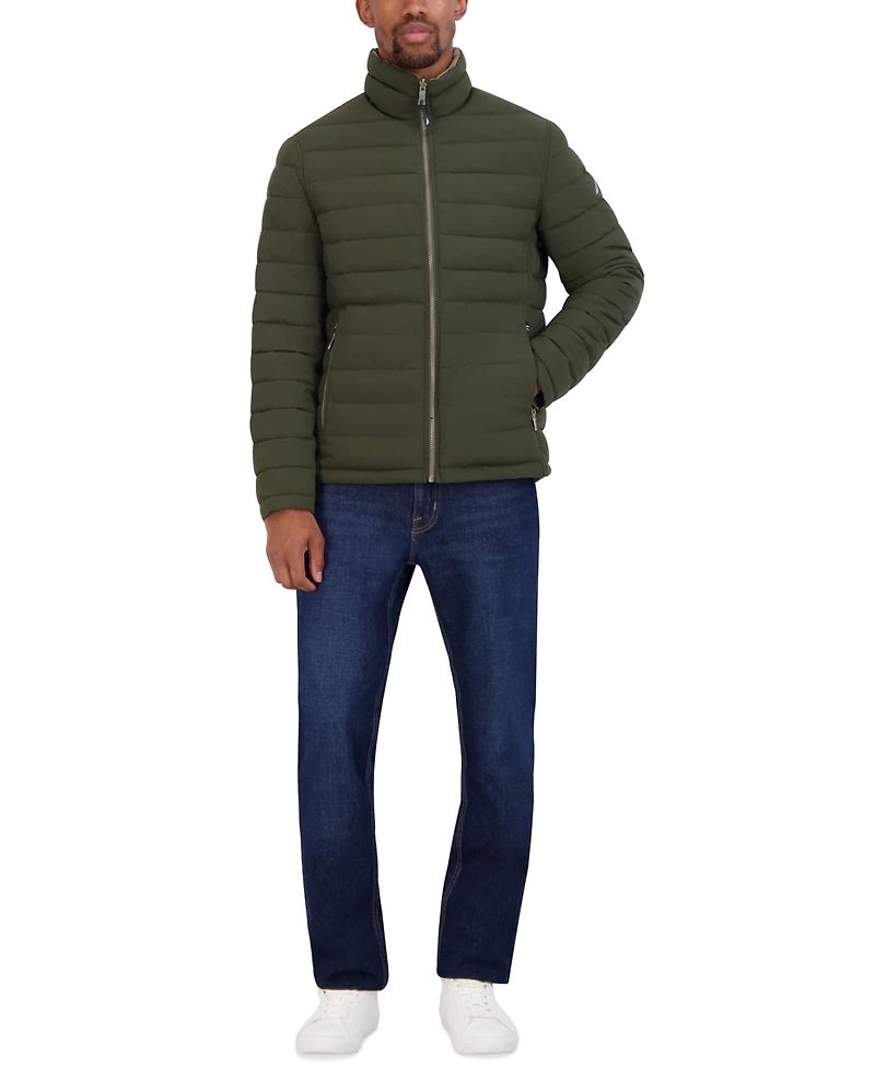 Nautica Men's Reversible Quilted Puffer Jacket