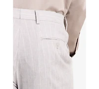 Calvin Klein Men's Slim Fit Linen Suit Pant