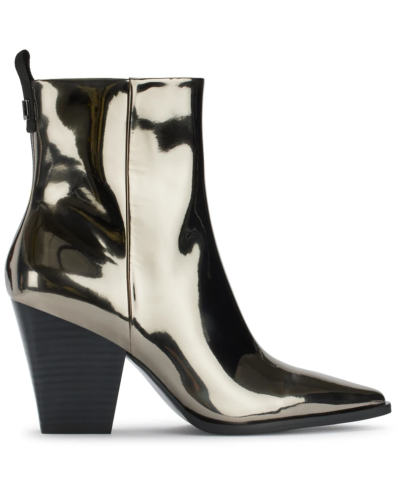 Karl Lagerfeld Paris Women's Keslyn Western Pointy Toe Boots