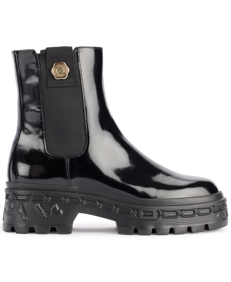 Karl Lagerfeld Paris Women's Londyn Chelsea Almond Toe Booties