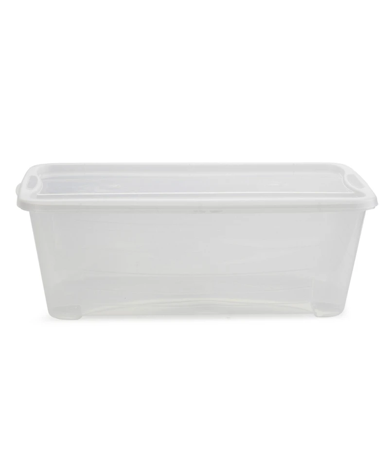 Life Story 6L Shoe and Closet Storage Box Stacking Containers