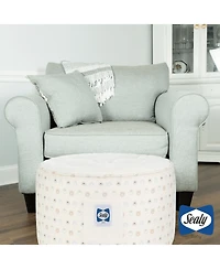 Sealy Baby Toddler Pouf - Spring Gray