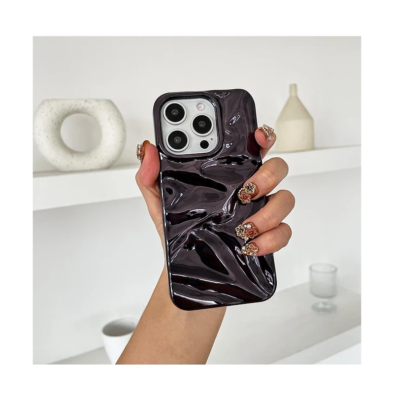 Auramma Crinkles iPhone 15 Pro Max Case