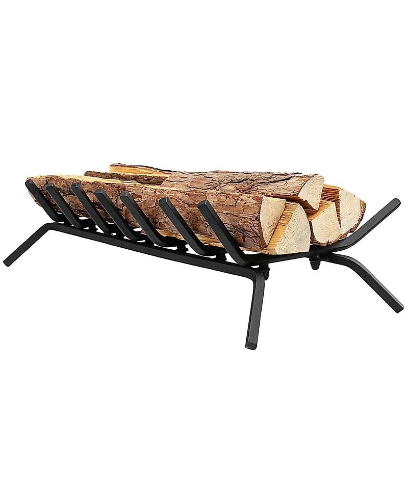 Gouun 31 Inch Fireplace Grate for Outdoor Fire Pit-l