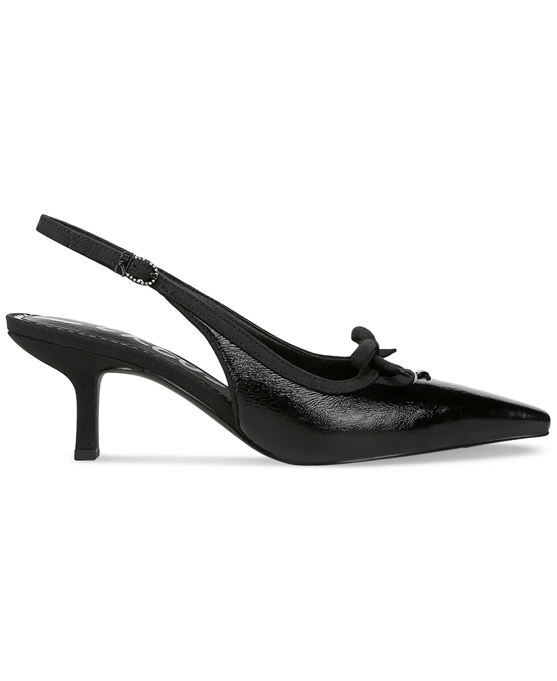 Circus Ny by Sam Edelman Women's Cassidy Slingback Kitten-Heel Pumps