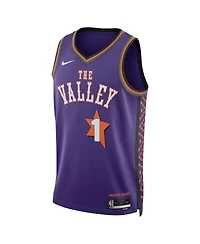 Nike Men's and Women's Purple Bradley Beal Phoenix Suns 2024/25 City Edition Finished Swingman Jersey