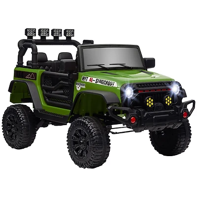 Qaba 12V Ride on Car, Truck with Suspension Wheels