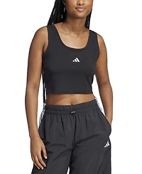adidas Women's Essentials Small Logo Cotton Tank Top