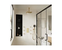 Casainc 3 Functions 12 Inch Ceiling Mounted Thermostatic Shower System