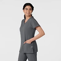 Wink Women's W123 Basic V-Neck Scrub Top