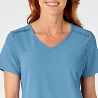 Wink Renew Women's Mock Wrap Scrub Top