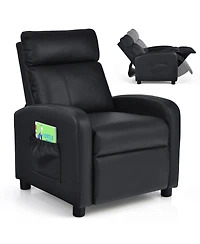 Gouun Ergonomic Pu Leather Kids Recliner Lounge Sofa for 3-12 Age Group