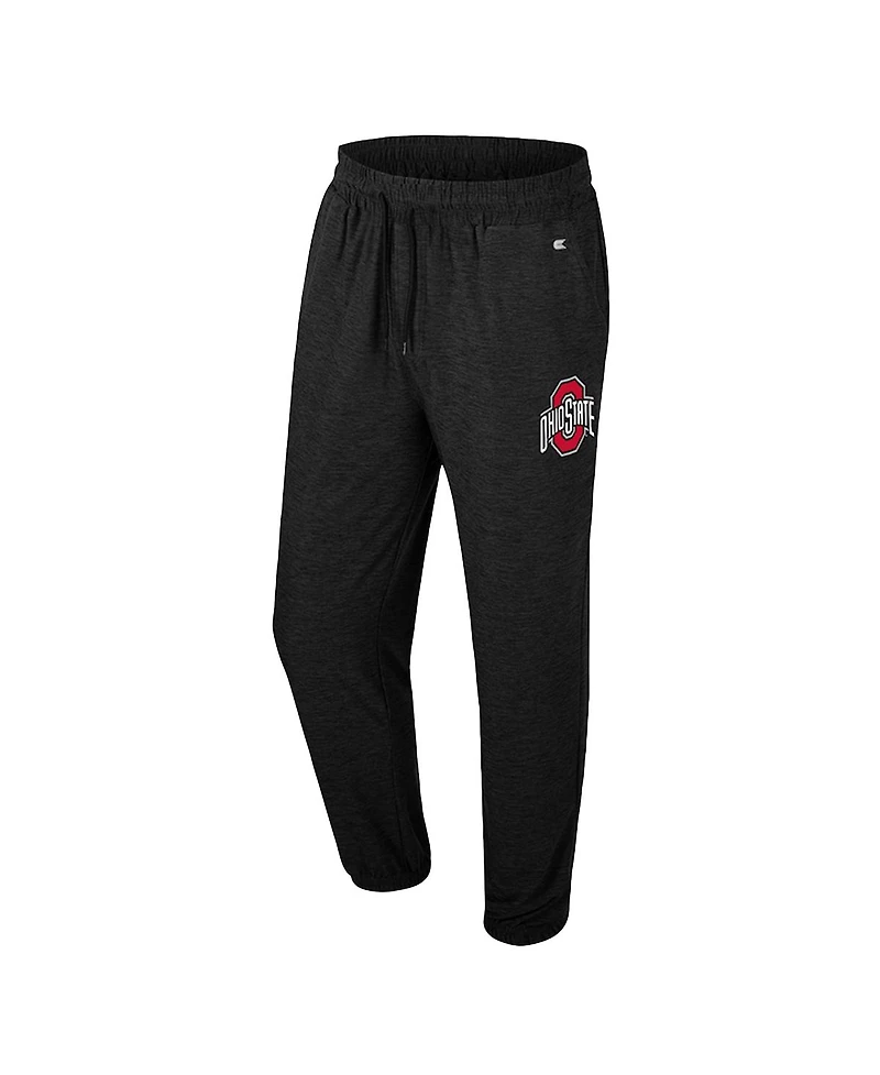 Colosseum Men's Black Ohio State Buckeyes Revolution Jogger Pants