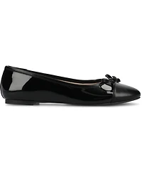 Journee Collection Women's Kaiah Cap Toe Ballet Flats