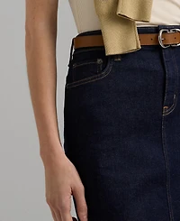 Lauren Ralph Denim Skirt