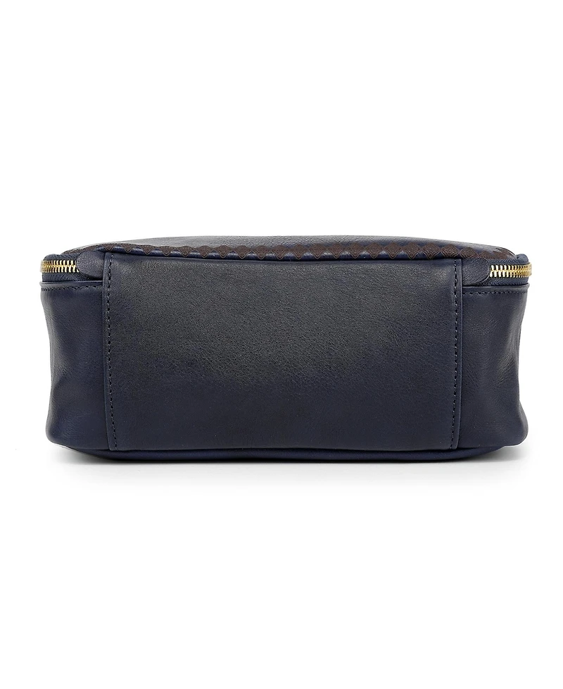 Celosia Rectangular Leather Jewelry Case