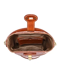 Old Trend Begonia Vintage Bucket Crossbody Bag
