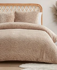 Jessica Simpson Plush Leopard Duvet Cover Sets