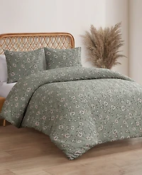 Jessica Simpson Botanical Embossed 2-Pc. Duvet Cover Set, Twin/Twin Xl