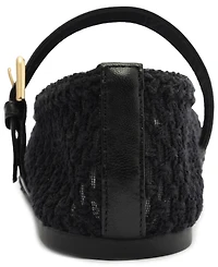 Arezzo Women's Abby Woven Ballet Flats