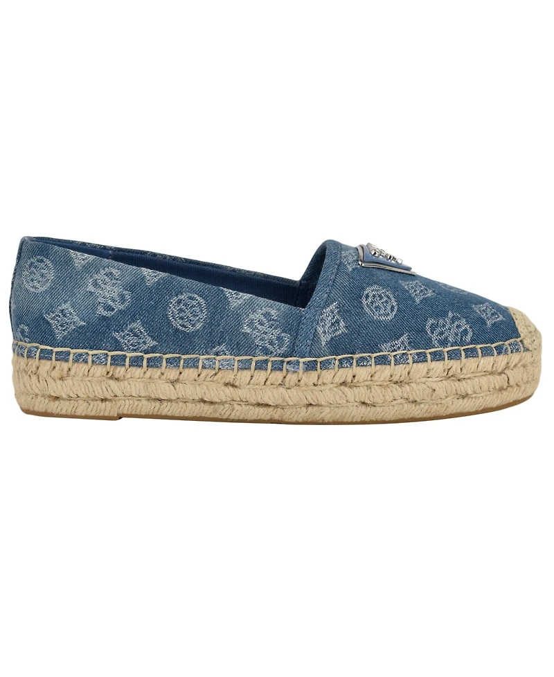 Guess Women's Jolandon Platform Espadrille Flats