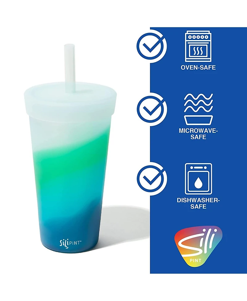 Straw Tumbler 22oz: 2 pk - Mountain Air