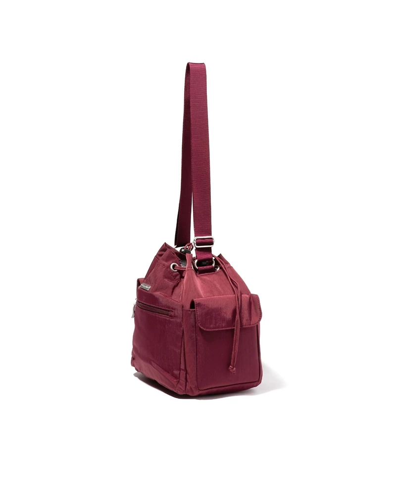 Baggallini Drawstring Crossbody Bag