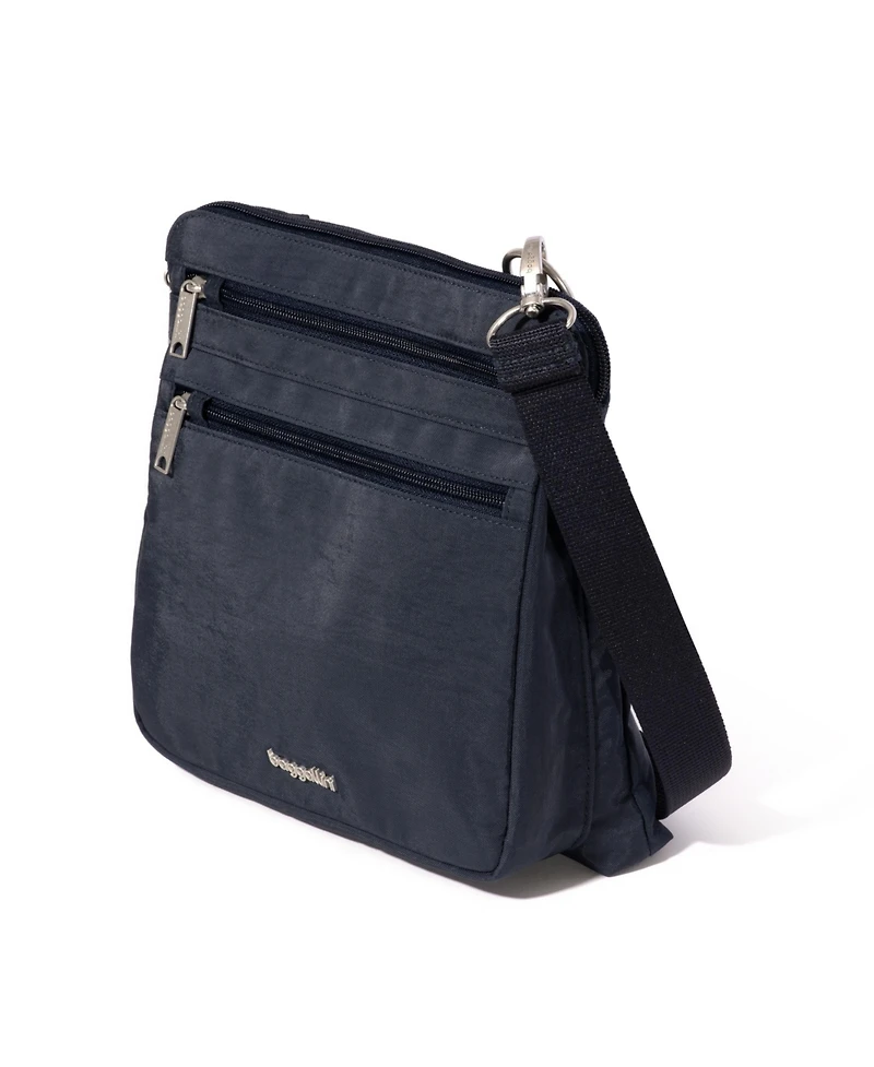 Baggillini Securtex Anti-Theft Large Crossbody Bag