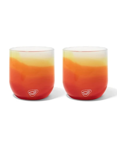 Stemless Wine Glasses 12oz: 2 pk - Marigold