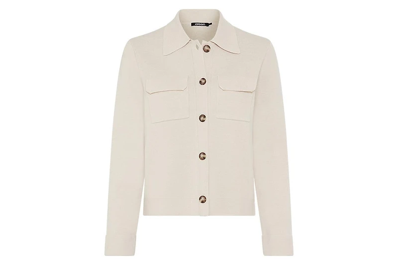 Olsen Women's Cropped Sweater Cardigan
