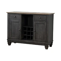 Kings Brand Furniture Alleyton Console Table, Charcoal