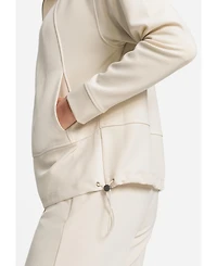 Olsen Women's Zip Front Hoodie Jacket