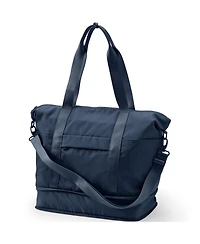 Lands' End Travel Nylon Expandable Packable Tote Bag