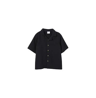 Cotton On Little Boys Cabana Short Sleeve Shirt