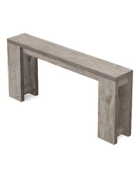Tribesigns 70.9-Inch Extra Long Console Table, Farmhouse Wood Sofa Table Behind Couch for Living Room, Hallway, Entrance, Foyer