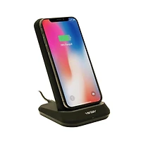 Ventev 10W Ultrafast 2 in 1 Charge Stand and 10k mAh Portable Battery-Black