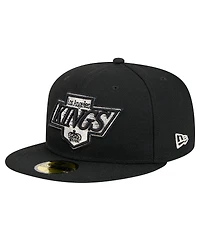 New Era Men's Black Los Angeles Kings Core 59FIFTY Fitted Hat
