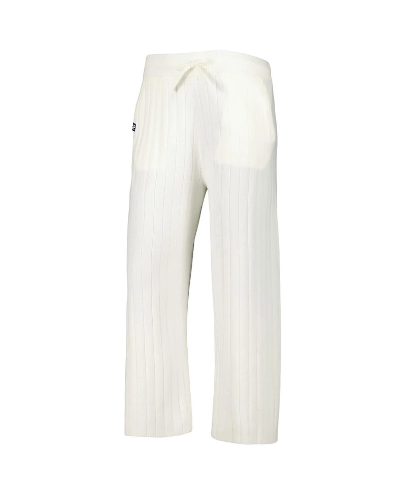 Levelwear Women's White New York Yankees Dream Icon Knit Pants