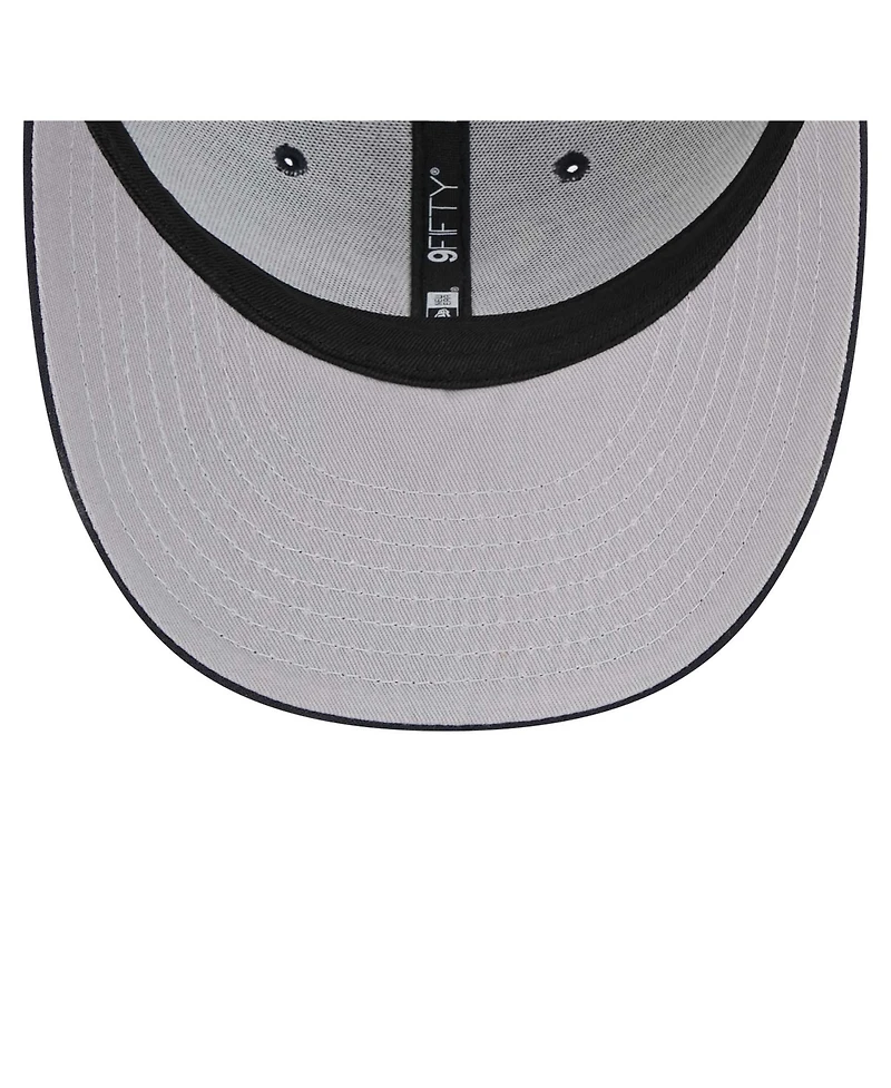 New Era Men's Navy Houston Texans Low Profile 9FIFTY Snapback Hat