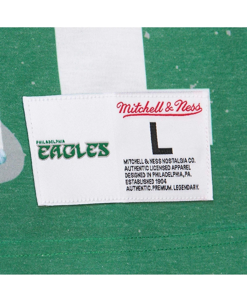 Mitchell & Ness Men's Reggie White Gray Philadelphia Eagles Burst Retired Player T-Shirt